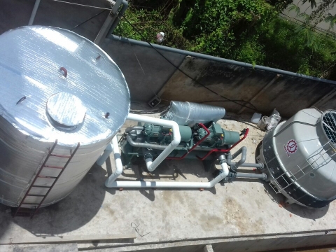 Công trình hệ thống chiller cho Công ty bê tông Tuấn Hiền - Vĩnh Long